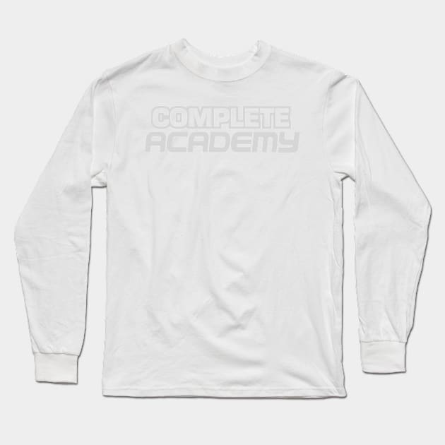 Complete Academy Whiteout Merchandise Long Sleeve T-Shirt by ChasingOurMasters